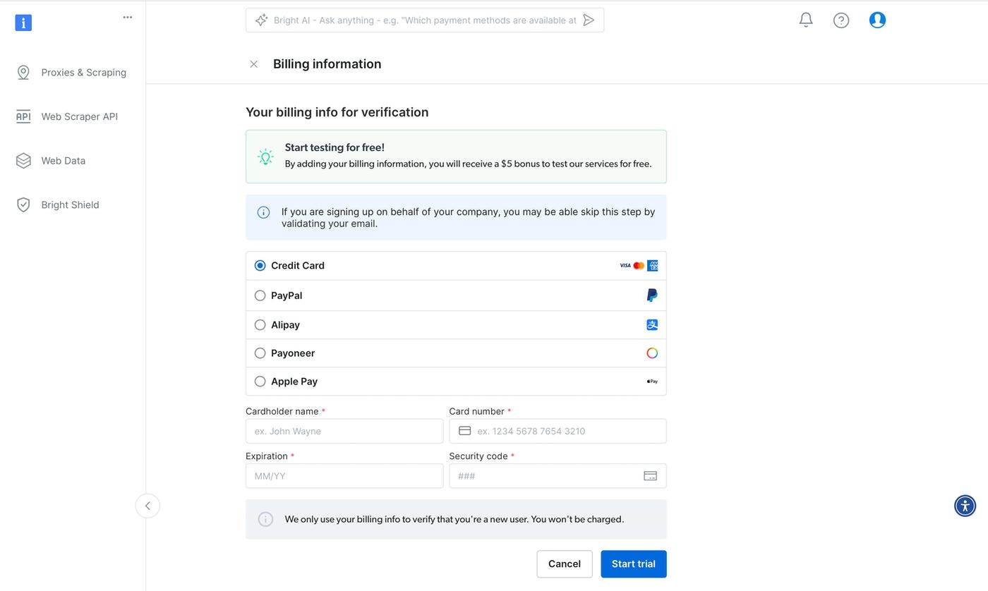 BrightData proxy provider review