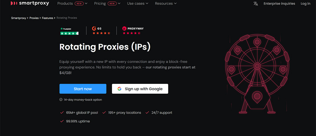 Compare the Best Rotating Proxies - Smartproxy