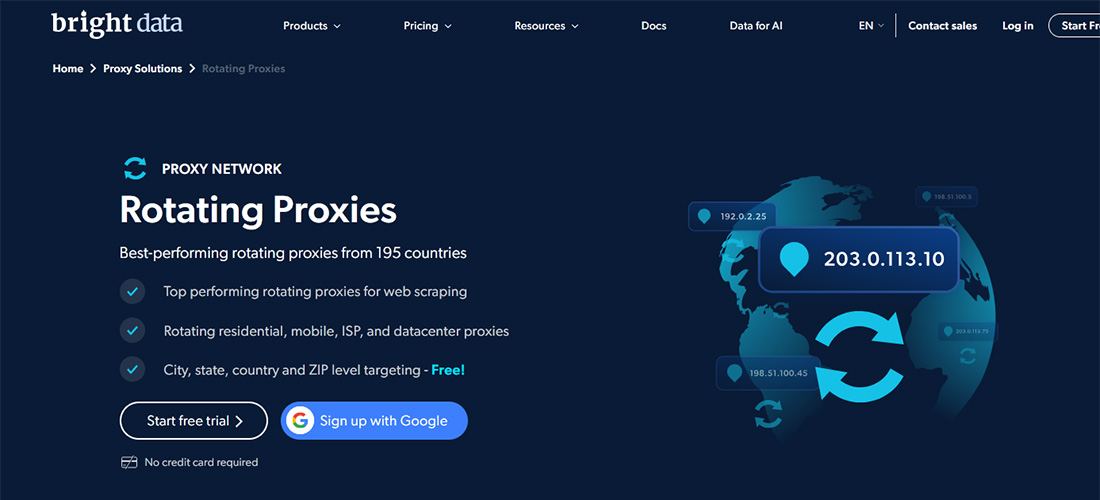 Compare the Best Rotating Proxies - Bright Data