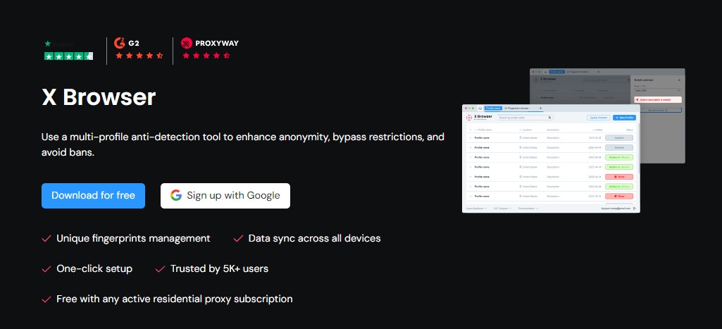 Smartproxy - X Browser