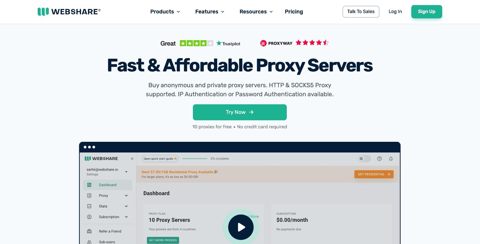 Top SOCKS5 Proxy Providers for Fast and Safe Browsing - Webshare